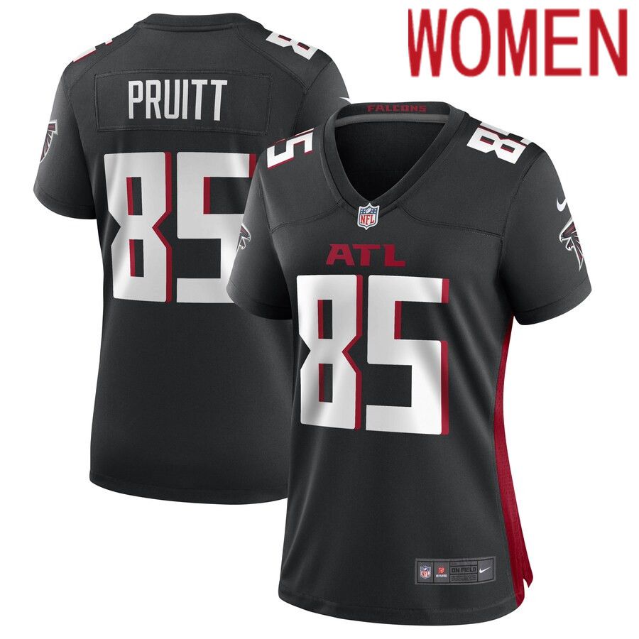 Women Atlanta Falcons 85 MyCole Pruitt Nike Black Game Player NFL Jersey